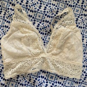 Soma Cream lace Bralette